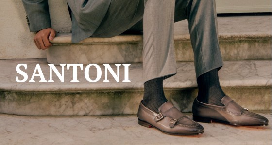 Santoni loafer erkek ayakkabılar - Taji özel koleksiyon