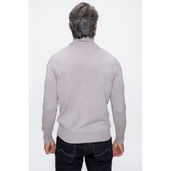 %100 Cashmere Balıkçı Yaka Triko