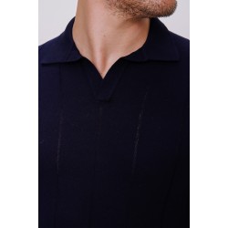 %100 Koton Polo Yaka Örme T-Shirt