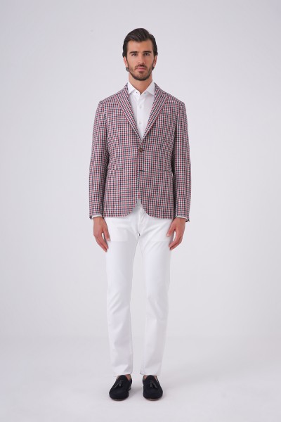 Fit Drop Torba Cepli Mono Yaka Ceket