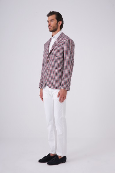 Fit Drop Torba Cepli Mono Yaka Ceket