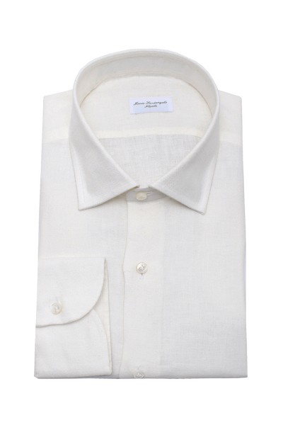 Italyan Yaka Tüylendirilmiş Pamuk Gömlek