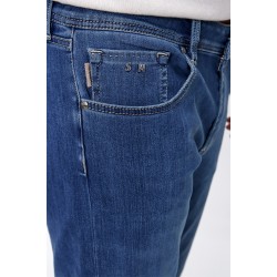 Beş Cepli Denim Pantolon