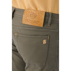 Yeşil Renk Jean Kesim Pantolon