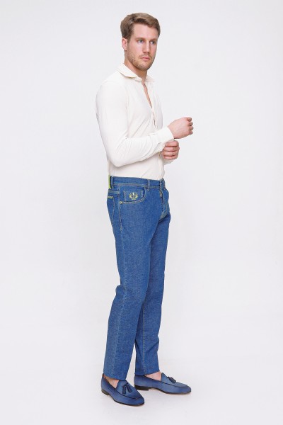 %100 Cotton Jean Pantolon