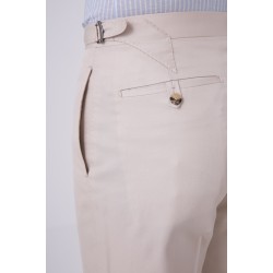 Yandan Cepli Cotton Pantolon