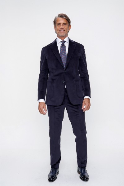 Kadife Fitilli Kumaş Mono Yaka Takım Elbise Kadife Fitilli Kumaş Mono Yaka Takım Elbise