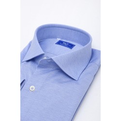 %100 Pamuk Italyan Yaka Jersey Kumaş Erkek Gömlek