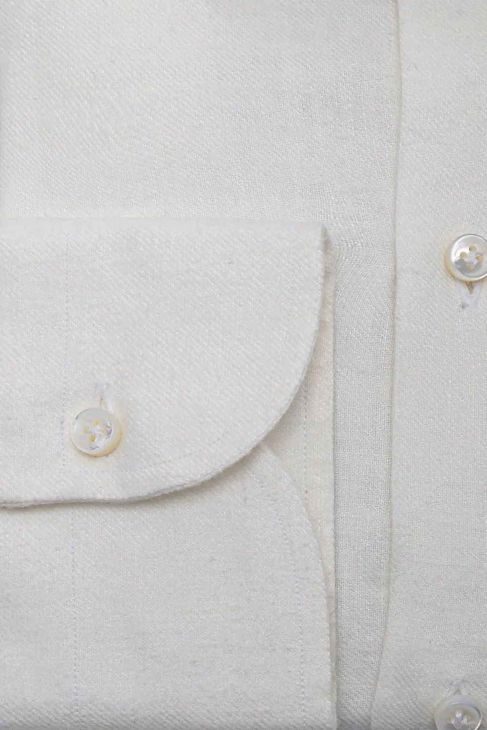 Cutaway Collar Brushed Cotton Shirt 2