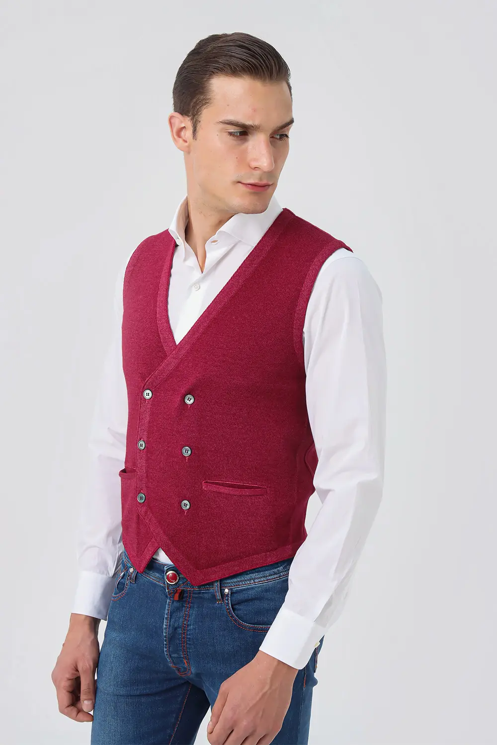 Kruvaze Model Yelek 3