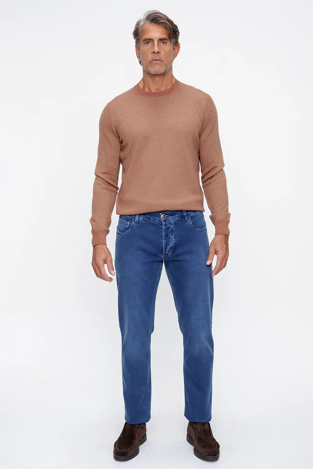 Beşli Cepli Denim Pantolon