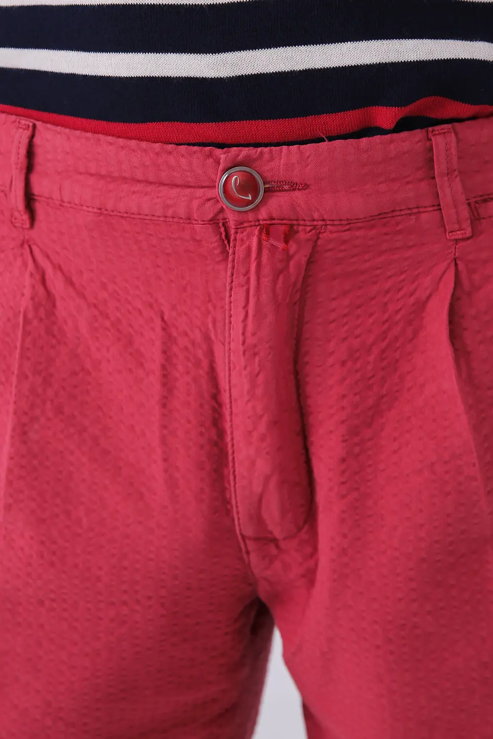 Seersucker Yandan Cepli Short 5