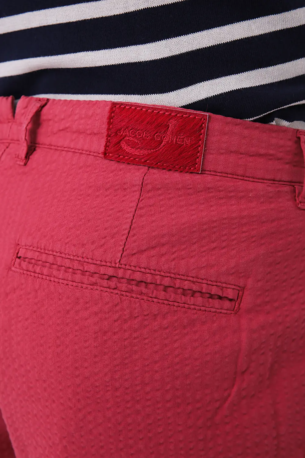 Seersucker Yandan Cepli Short 4
